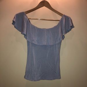 GARAGE Off-Shoulder Top with Ruffle